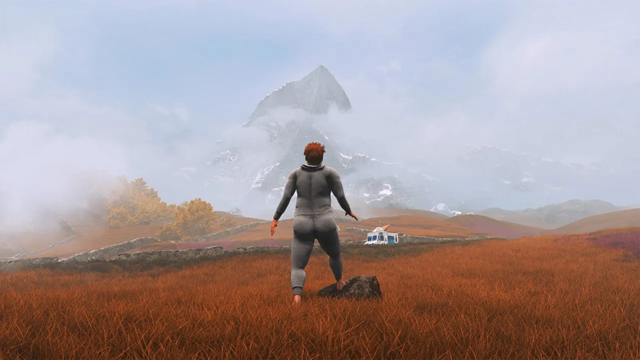 a still from the game Baby Steps